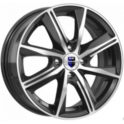 K&K Арнар 6x15 4*100 ET45 DIA67.1 Алмаз черный 