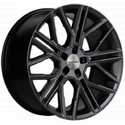 Khomen KHW 2101 9.5x21 5*120 ET49 DIA72.6 Black Matt 
