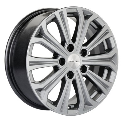 Khomen KHW 1610 6.5x16 5*108 ET50 DIA63.3 G-Silver 