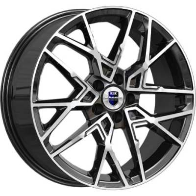 K&K Вудроф 7x18 5*114.3 ET48 DIA56.1 Алмаз черный 