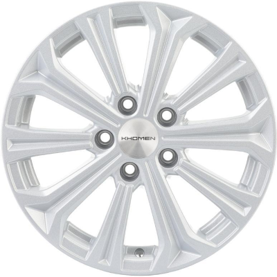 Khomen KHW 1610 6.5x16 5*112 ET46 DIA57.1 F-Silver 