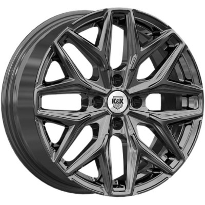 K&K Ариус 7x17 5*114.3 ET40 DIA67.1 Черный 