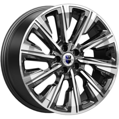 K&K Галего 7.5x19 5*110 ET40 DIA67.1 Алмаз черный 