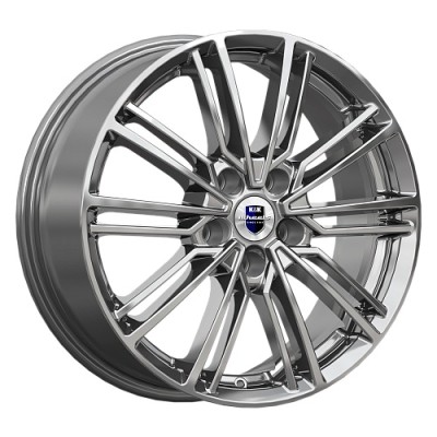 K&K Эрфурт 7x17 5*108 ET50 DIA63.3 Дарк платинум 