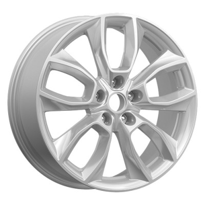 K&K КР001 7x18 5*112 ET45 DIA57.1 Elite silver 