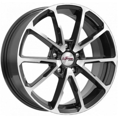 iFree Skibidi 6.5x17 5*114.3 ET50 DIA66.1 Блэк Джек  - «ПСС ПРО»