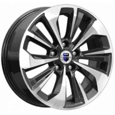 K&K Авиор 7x17 5*112 ET40 DIA57.1 Алмаз черный 
