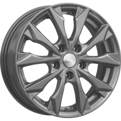 Скад Нагоя 6x16 4*100 ET50 DIA60.1 Графит - «ПСС ПРО»