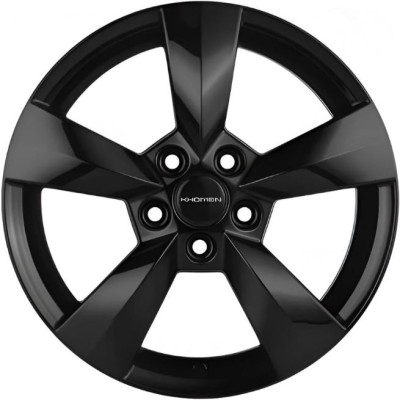Khomen KHW 1504 6x15 5*100 ET43 DIA57.1 Black 