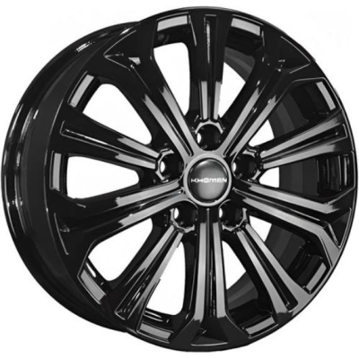 Khomen KHW 1610 6.5x16 5*112 ET50 DIA57.1 Black 