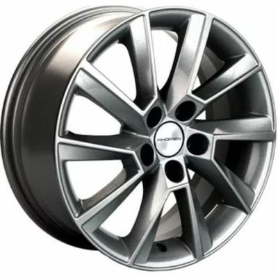 Khomen KHW 1507 6x15 5*100 ET38 DIA57.1 Gray-FP 