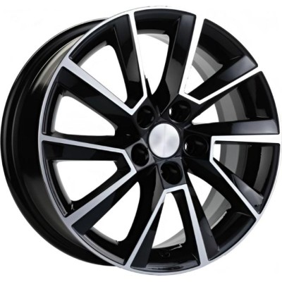 Khomen KHW 1604 6x16 5*100 ET45 DIA57.1 Black-FP 