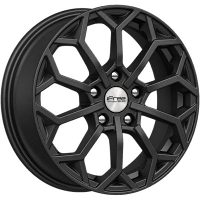 iFree Спейс-Нидл 6.5x16 5*114.3 ET45 DIA67.1 Блэк мэт  - «ПСС ПРО»