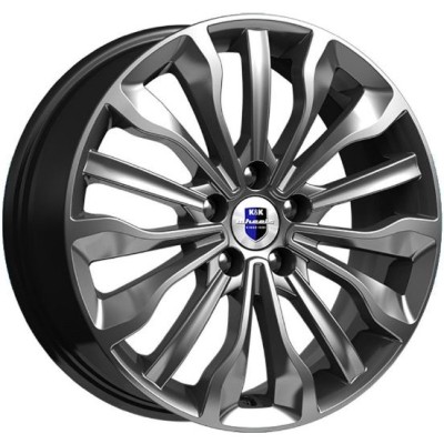 K&K Атакама 6.5x17 5*114.3 ET40 DIA67.1 Дарк платинум 
