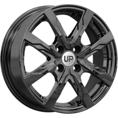 Wheels UP UP122 6x15 4*108 ET45 DIA63.3 New Black 