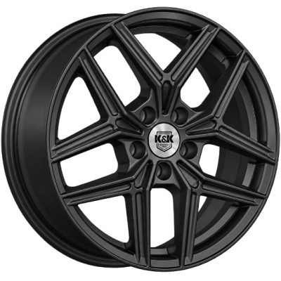 K&K Юнион 7x17 5*114.3 ET45 DIA60.1 Черный Матовый 