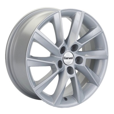 Khomen KHW 1507 6x15 5*100 ET40 DIA57.1 F-Silver