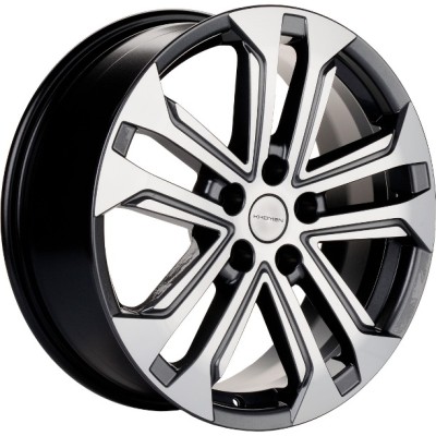 Khomen KHW 1803 7x18 5*112 ET43 DIA57.1 Gray-FP 
