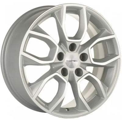 Khomen KHW 1713 7x17 5*114.3 ET51 DIA67.1 F-Silver-FP 