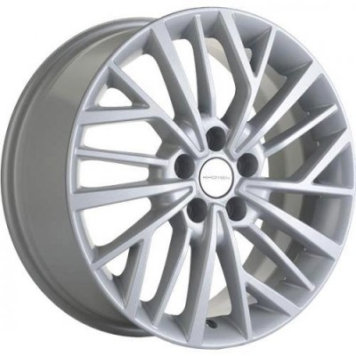 Khomen KHW 1717 7x17 5*110 ET46 DIA63.3 F-Silver 