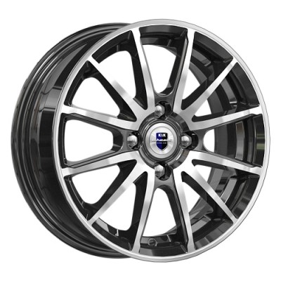 K&K Квант 5.5x14 4*100 ET40 DIA54.1 Алмаз черный 