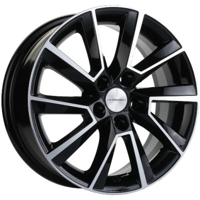 Khomen KHW 1604 6x16 5*105 ET39 DIA56.6 Black-FP 