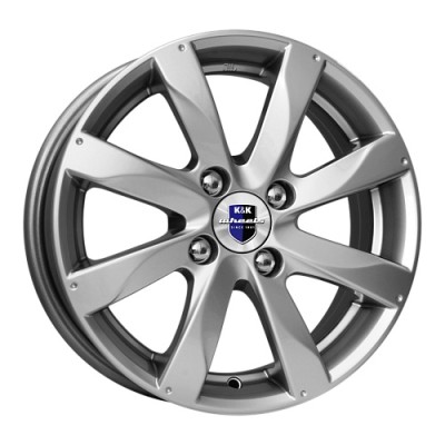 K&K Джемини 5.5x14 4*100 ET45 DIA56.1 Дарк платинум 