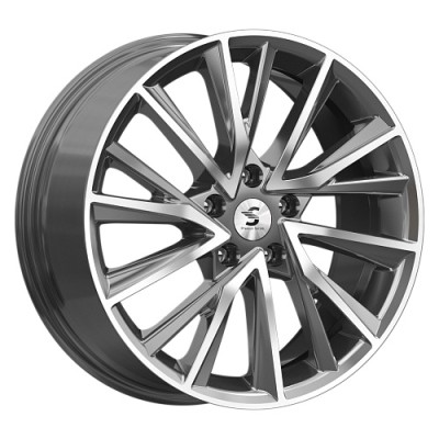 K&K КР010 7.5x18 5*112 ET40 DIA57.1 Diamond gloss graphite 