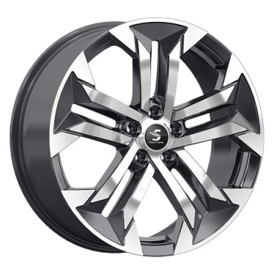 K&K КР015 7.5x19 5*114.3 ET40 DIA66.6 Алмаз черный 
