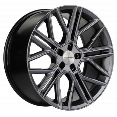 Khomen KHW 2101 9.5x21 5*120 ET45.5 DIA62.5 Gray