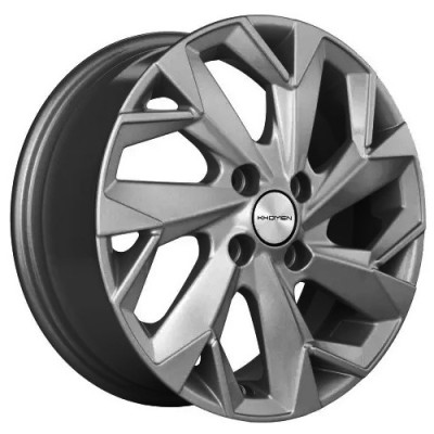 Khomen KHW 1508 6x15 4*100 ET50 DIA60.1 Gray 