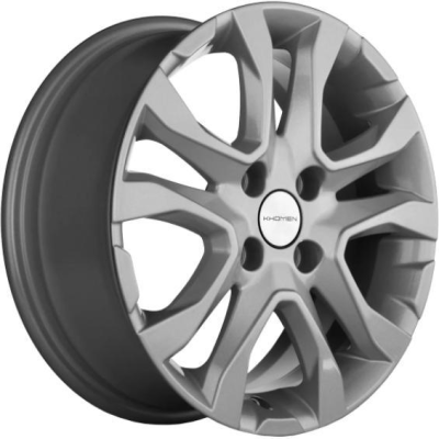 Khomen KHW 1503 6x15 4*100 ET46 DIA54.1 F-Silver 