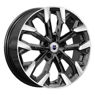 K&K Морейн 6.5x17 5*100 ET38 DIA57.1 Алмаз черный 