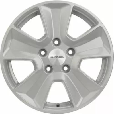 Khomen KHW 1601 6.5x16 5*114.3 ET50 DIA66.1 F-Silver 
