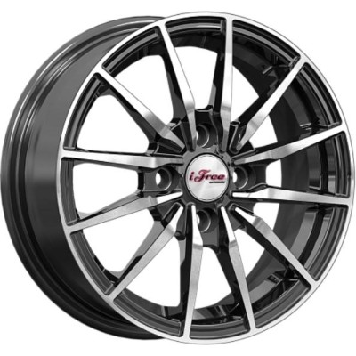 iFree Финчер 5.5x14 4*114.3 ET40 DIA66.1 Блэк Джек  - «ПСС ПРО»