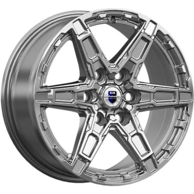 K&K Дистрикт 8x18 6*114.3 ET46 DIA67.1 Дарк платинум 