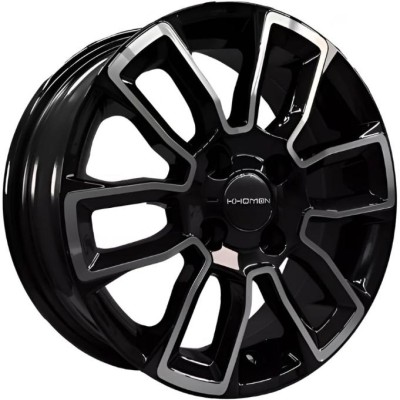 Khomen KHW 1406 5.5x14 4*100 ET43 DIA60.1 Black-FP 
