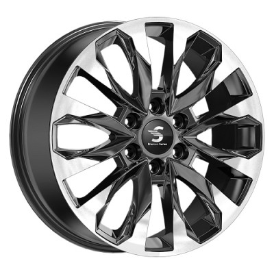 K&K КР007 8x20 6*139.7 ET42 DIA75.1 Алмаз черный 