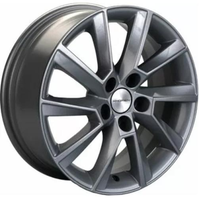 Khomen KHW 1507 6x15 5*100 ET40 DIA57.1 Gray 