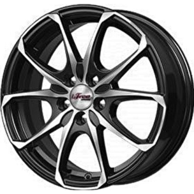 iFree Такеши 6x16 5*112 ET45 DIA57.1 Блэк Джек  - «ПСС ПРО»
