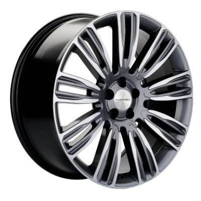 Khomen KHW 2004 8.5x20 5*108 ET45 DIA63.3 Gray-FP 