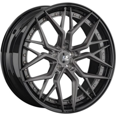 LS Forged FG35 10.5x21 5*112 ET43 DIA66.6 ALBRSD-GM/BK 