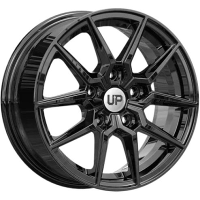 Wheels UP UP117 6.5x15 5*100 ET45 DIA67.1 New Black 