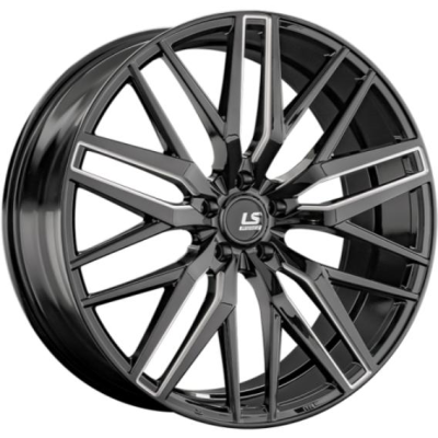 LS FlowForming RC77 9.5x22 5*114.3 ET45 DIA67.1 BK+SSF 
