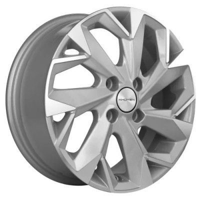 Khomen KHW 1402 5.5x14 4*100 ET43 DIA60.1 F-Silver-FP 