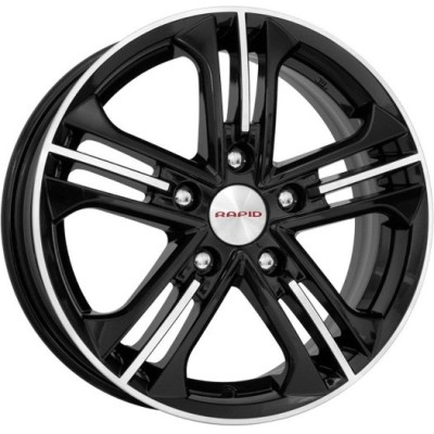 K&K Trinity 6x15 5*114.3 ET44 DIA67.1 Алмаз черный 