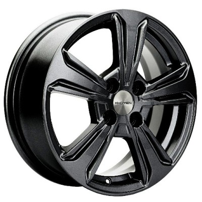 Khomen KHW 1502 6x15 4*100 ET46 DIA54.1 Black 