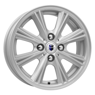 K&K Аттика 5.5x14 4*98 ET35 DIA58.6 Сильвер 