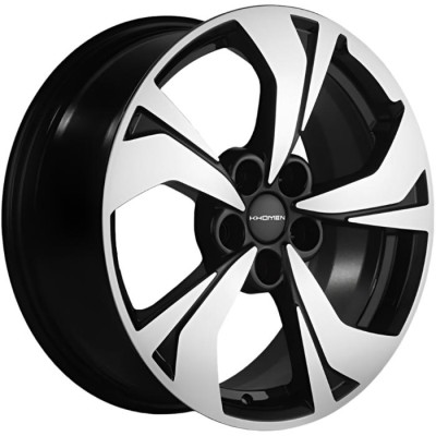 Khomen KHW 1724 7x17 5*114.3 ET35 DIA66.1 Black-FP 