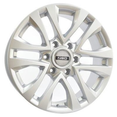 Neo 832 7.5x18 6*139.7 ET25 DIA106.1 Silver 